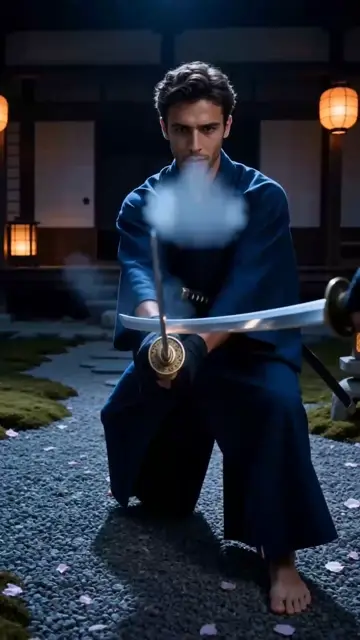 Moonlit Katana Duel Freeze