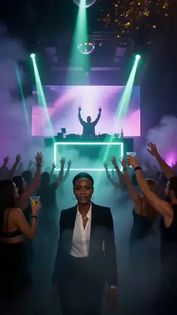 Nightclub Laser Drop Freeze