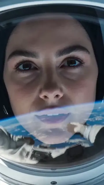 Astronaut Spacewalk Sci-Fi Drama POV