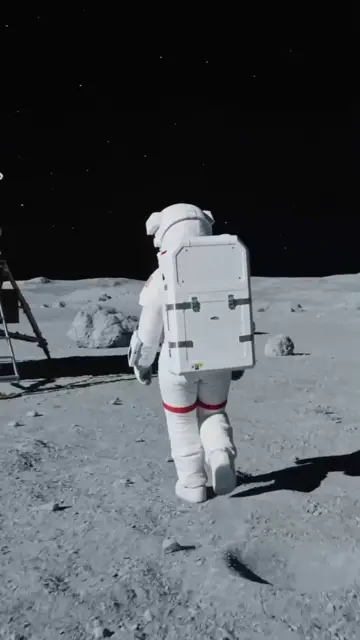 Lunar Leaked Handheld Astronaut Footage POV