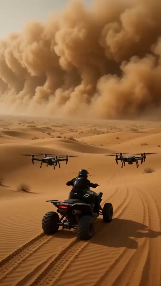 ATV Desert Sandstorm Racing Extreme