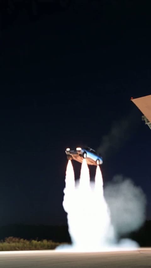 Tesla Roadster Flip AI